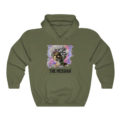 "BLACK MESSIAH" Adult Unisex Heavy Blend™ Hooded Sweatshirt